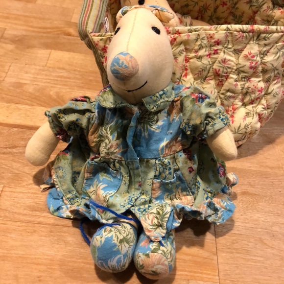 Boutique toys. Mouse family, hand made - Picture 2 of 7